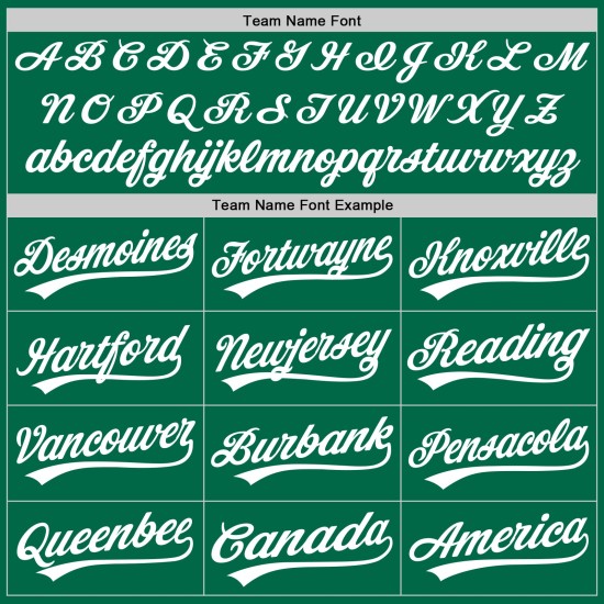 Maglia da baseball autentica verde bianca Kelly personalizzata retrò Maglia da baseball autentica verde bianca Kelly personalizzata retrò