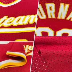 Maglia da baseball autentica nera e bianca retrò, personalizzata, color marrone